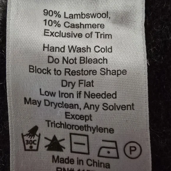 Ibex Lambswool And Cashmere Knit Cardigan - Picture 6 of 6